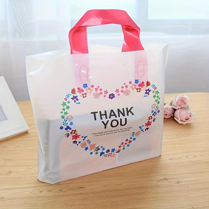 50/20pcs Gift Tote Bags - Reusable, Christmas Halloween, Store Retail, Clothes, Gifts, Shopping, Boutique, Cosmetics