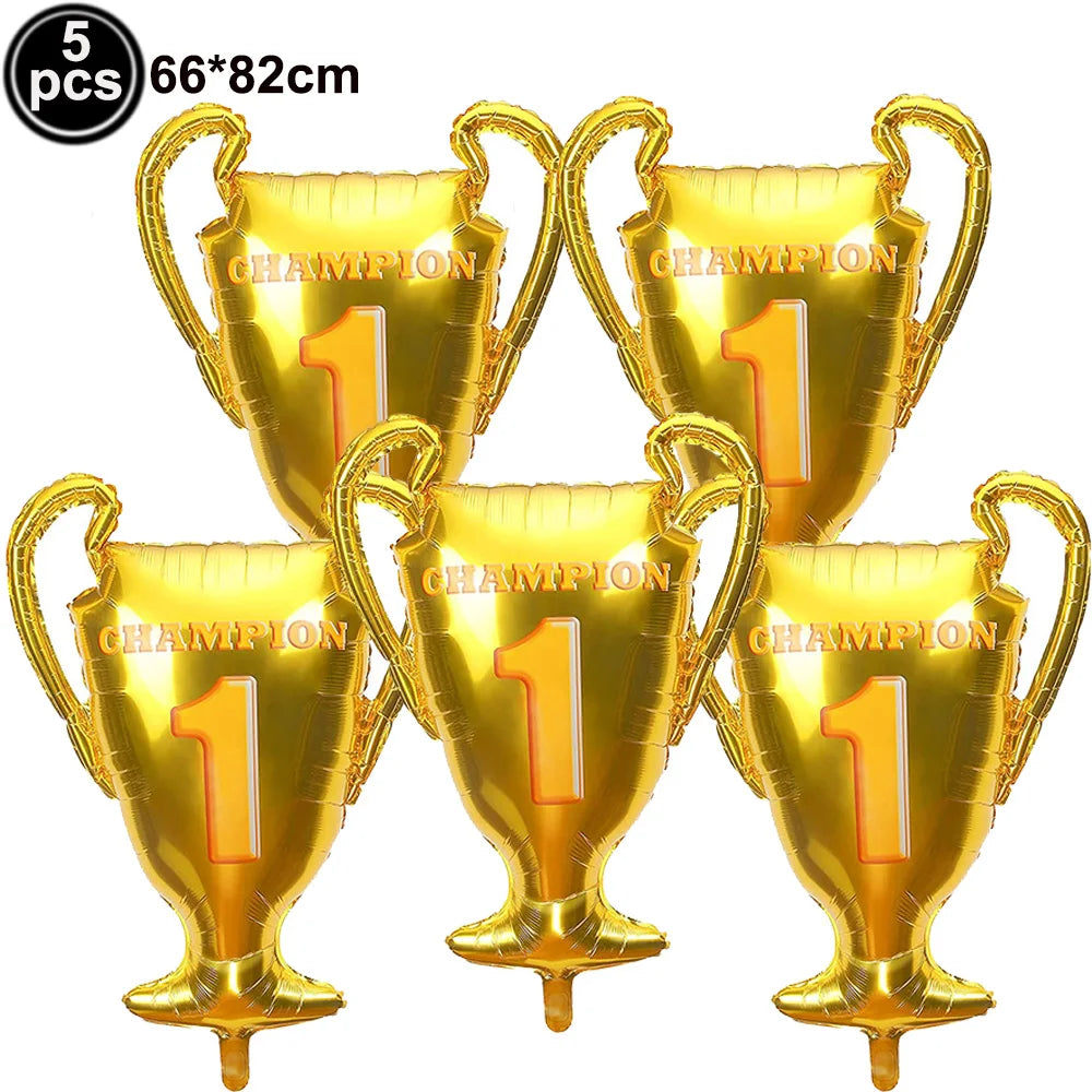 Racing Car Balloon Traffic Cone Balloon Tire Wheel Balloons Black White Checkered Race car Theme Kids Birthday party Decorations