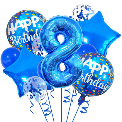 Number Balloon Party Decoration
