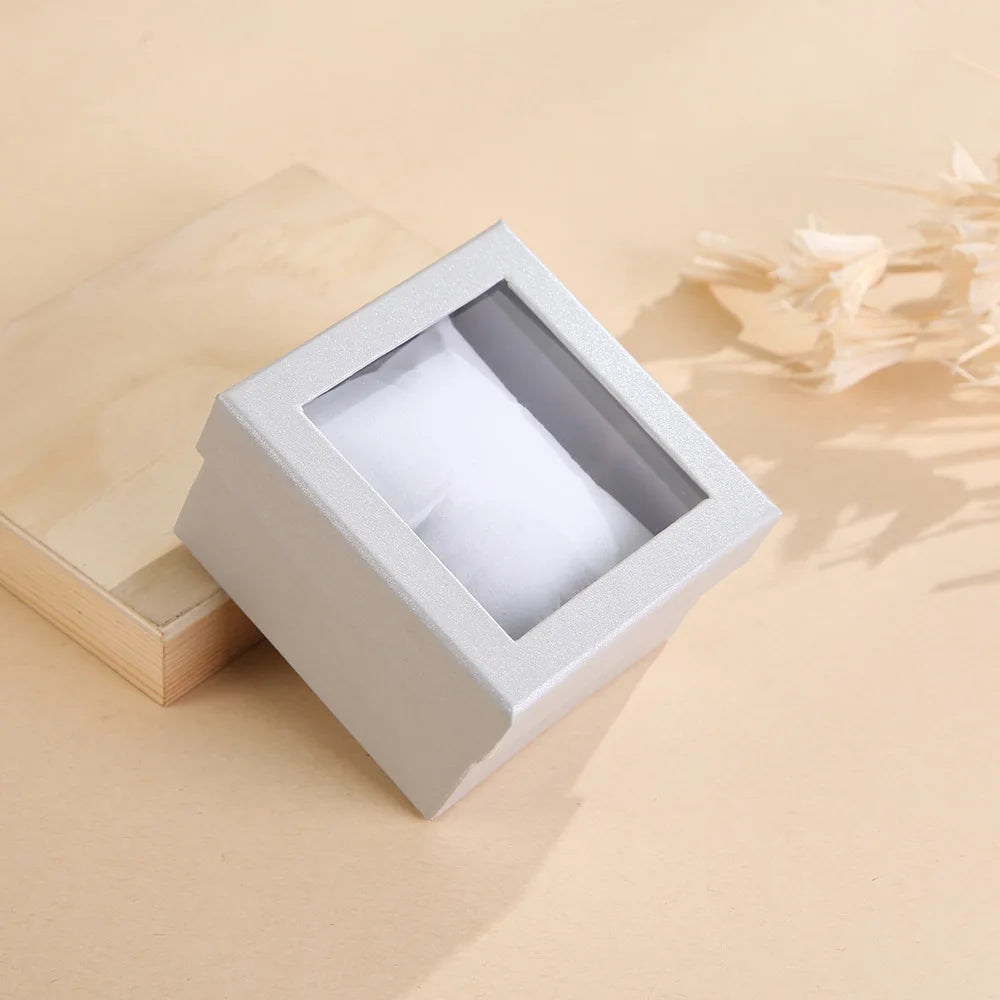 Gift Packaging Box Elegant Jewelry Storage Box Paper Bracelet Case High-Quality Display Watch Boxes For Special Occasion Wedding