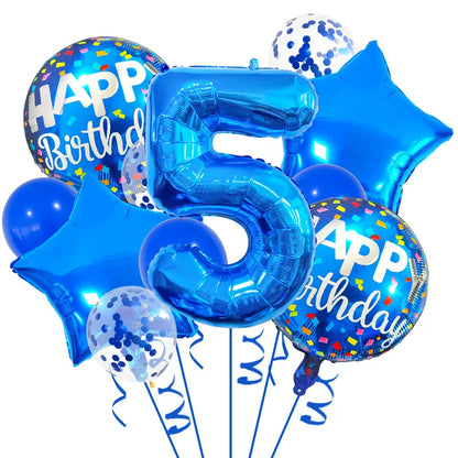 Number Balloon Party Decoration