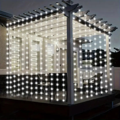LED Curtain Light — USB Christmas String Lights