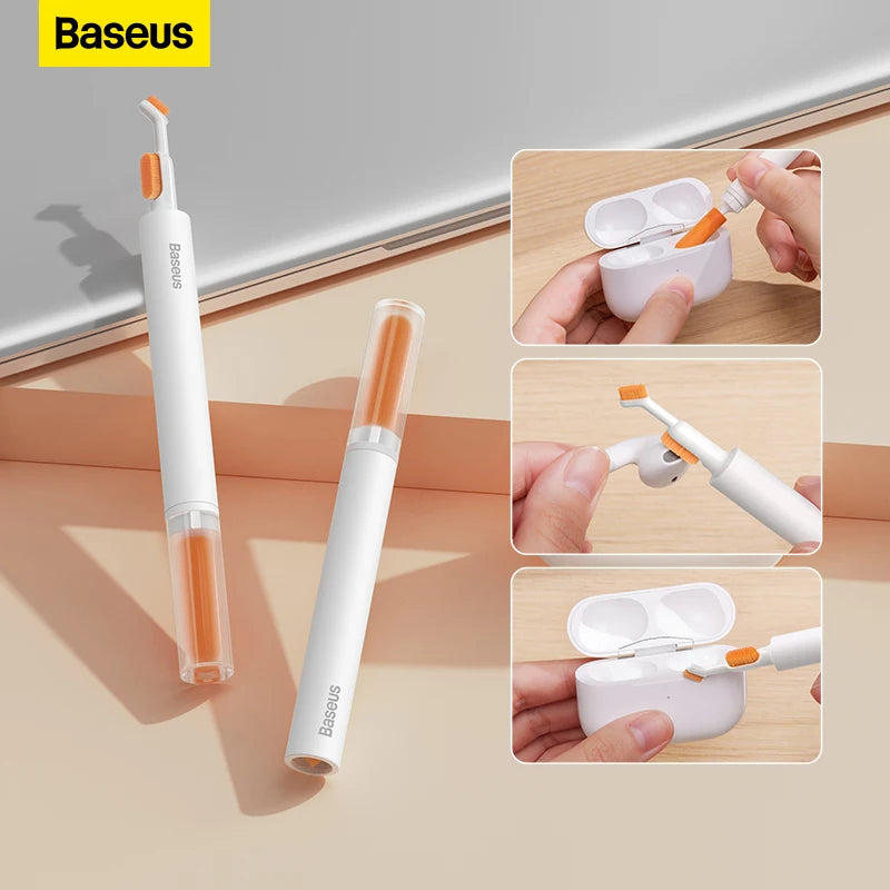 Baseus Cleaning Brush Bluetooth Earphones Cleaning Tool Cleaner Kit for Airpods Pro Earbuds Case Cleaner Kit Clean Brush Pen