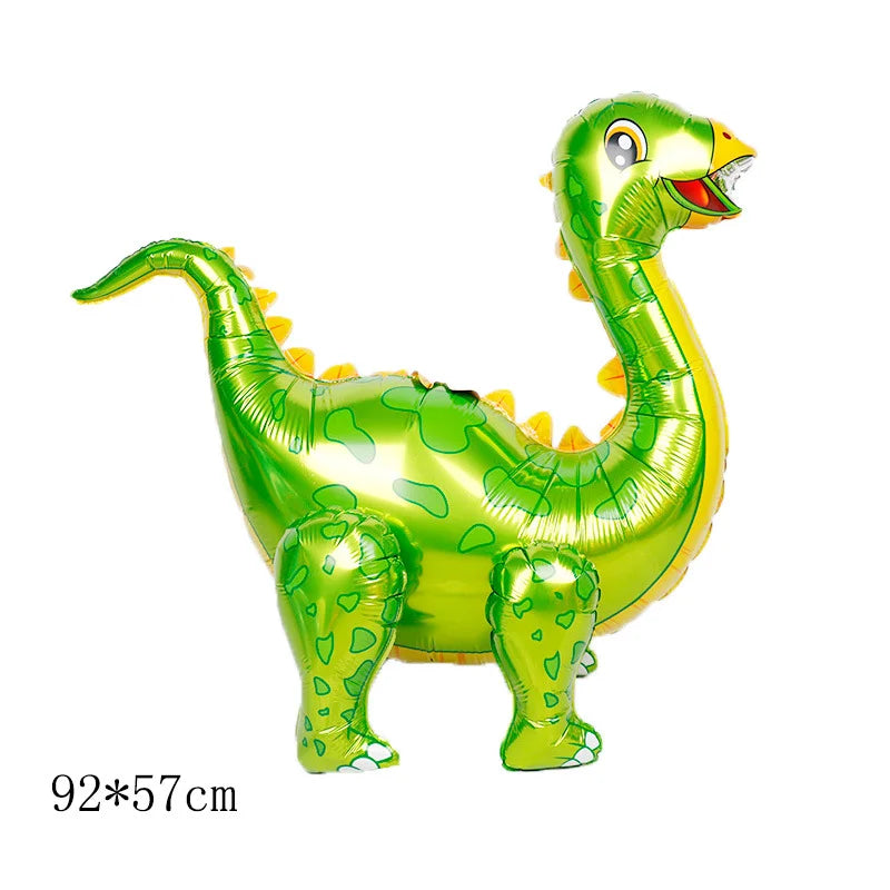 Dinosaur Theme Birthday Decoration Tableware Cup Plate Napkin Backdrop Balloons Banner Paper Bag Kids Gifts Party Decor Supplies