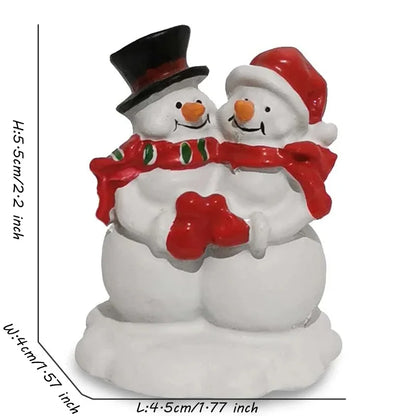 Kids Playing in the Snow — Christmas Village Figurine