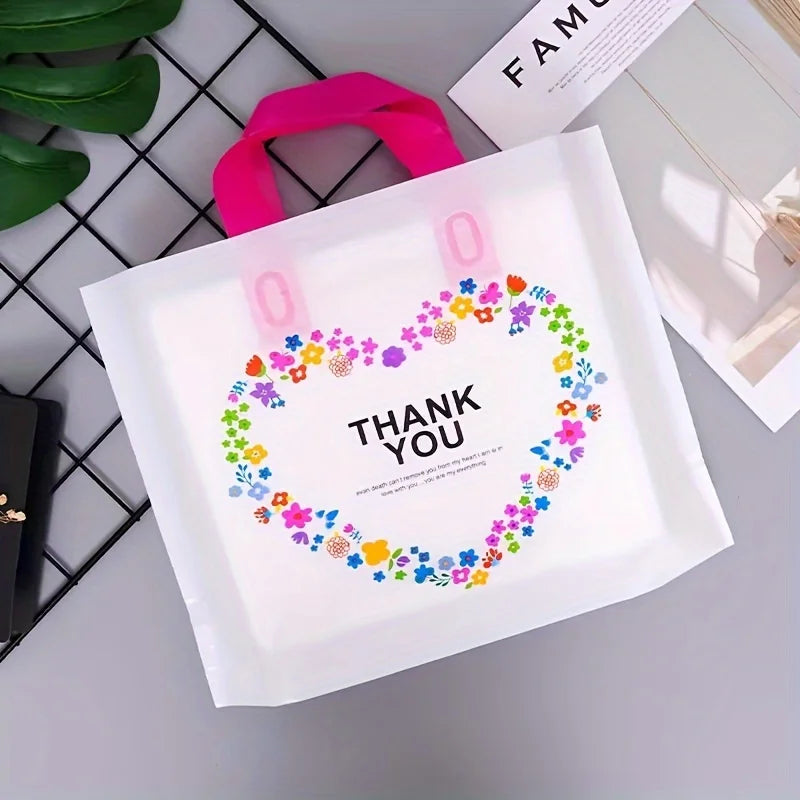 50/20pcs Gift Tote Bags - Reusable, Christmas Halloween, Store Retail, Clothes, Gifts, Shopping, Boutique, Cosmetics