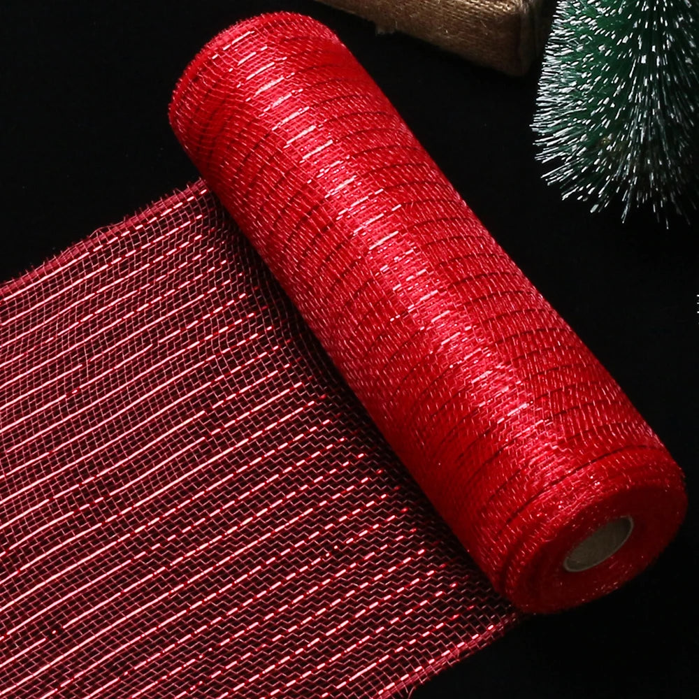 Christmas Decoration Ribbon Festive Bow Decor for Christmas & New Year Home Decorating