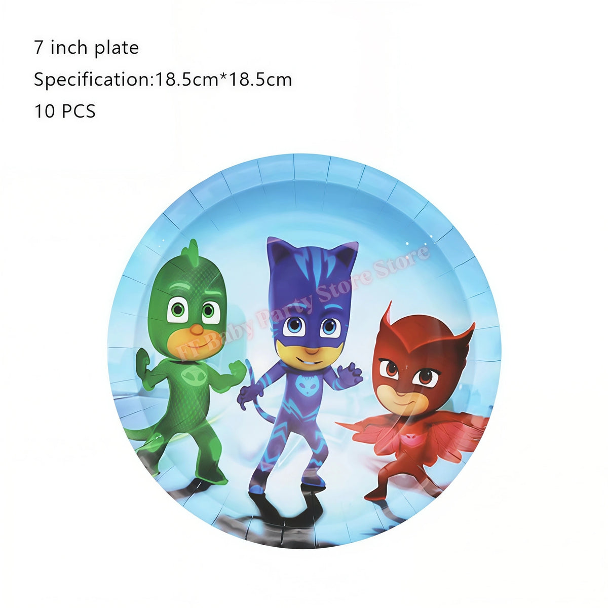 Super Hero PJed Mask Birthday Party Decoration Kids Boys Party Favors Plate Cup Balloon Banner Baby Shower Event Supplies Gifts