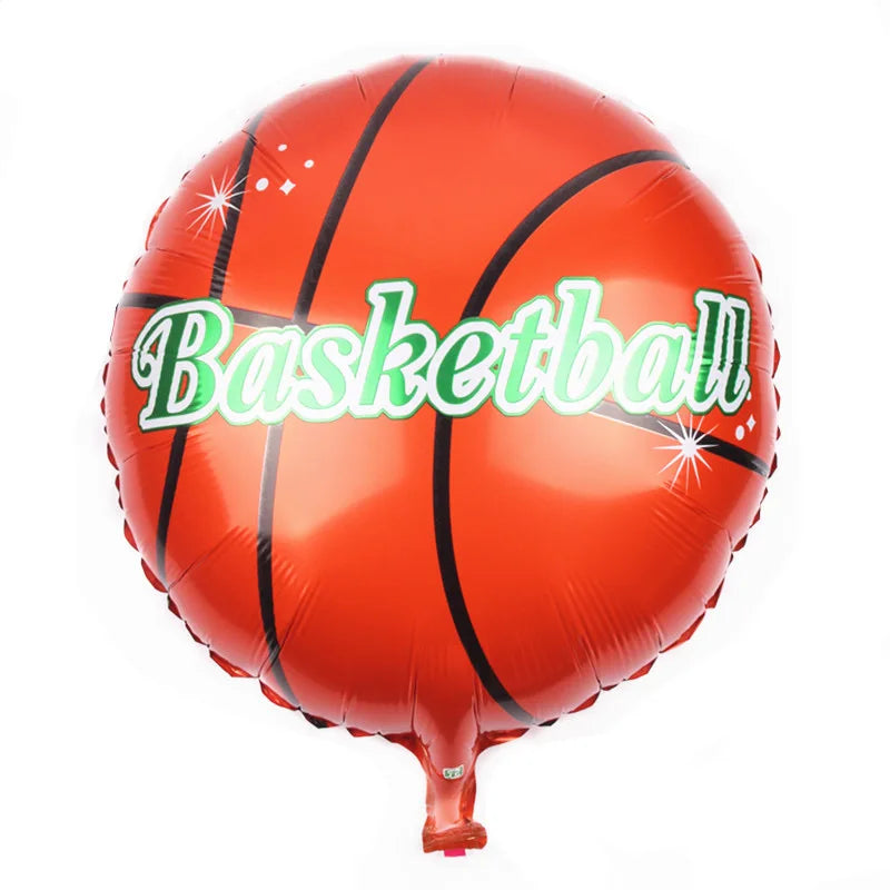 Basketball Theme Party Decorations  Disposable Tableware Set Baby Shower Favor Balloon Banner Tablecloth Kids Party Supplies