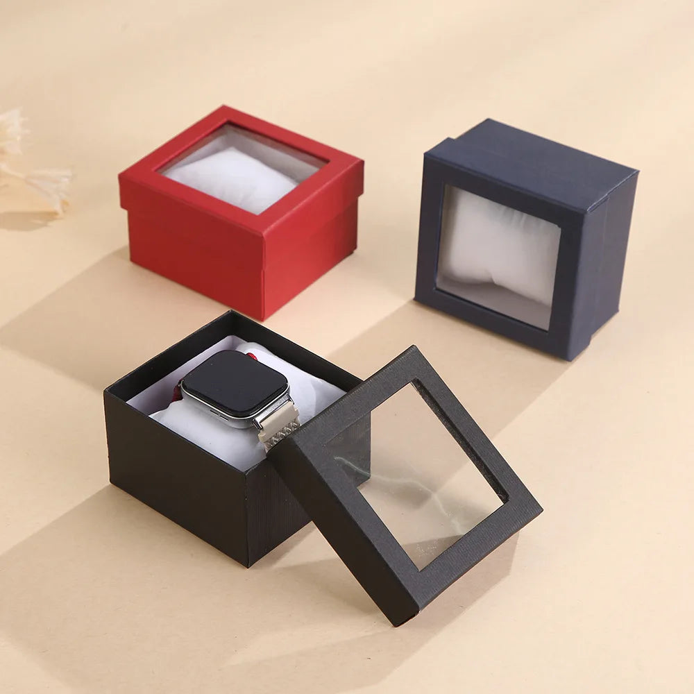 Gift Packaging Box Elegant Jewelry Storage Box Paper Bracelet Case High-Quality Display Watch Boxes For Special Occasion Wedding
