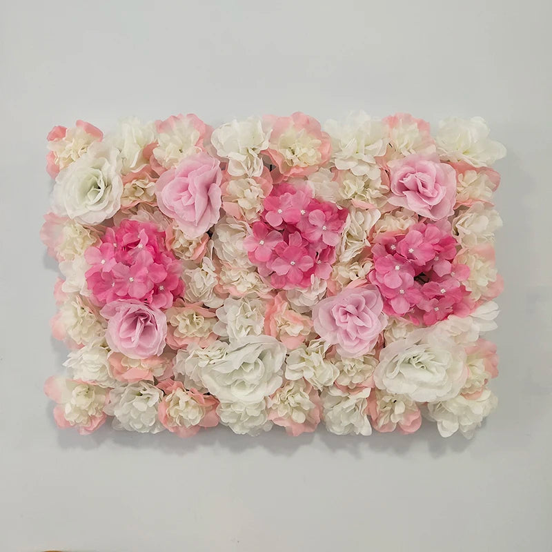 Artificial Flower Walls for Wedding Decoration BabyShow Decor Flowers Panel Christmas Home Backdrop Decor Flores Artificiales