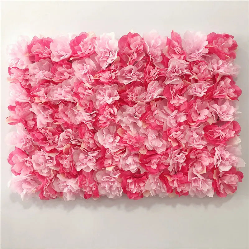 Artificial Flower Walls for Wedding Decoration BabyShow Decor Flowers Panel Christmas Home Backdrop Decor Flores Artificiales