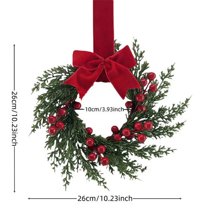 Norfolk Pine Simulation Christmas Wreath