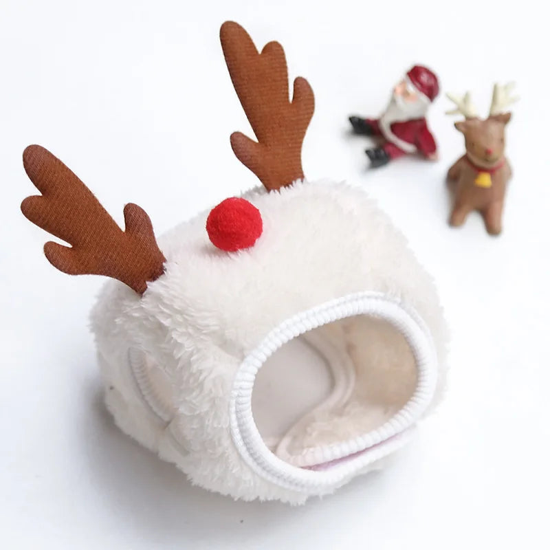 Pet Christmas Bib & Hat Set