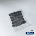 HUA HUA 20/50/100pcs Disposable Spa Headbands Soft Non- Elastic Facial Hair Bands For Sauna, Facial Cleansing, Skincare & Makeup