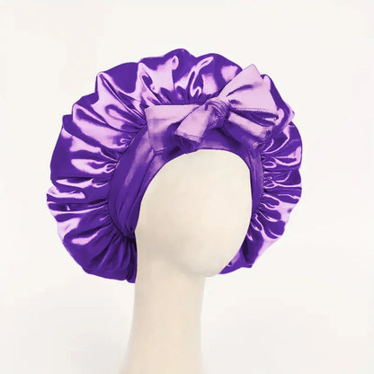 Satin Bonnet Silk Bonnet Adjustable For Sleeping