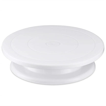 1/6pcs Cake Turntable Set with 2 Frosting Spatula 3 Icing Smoother Scraper Cake Decorating Kit Baking supplies Kit For Party