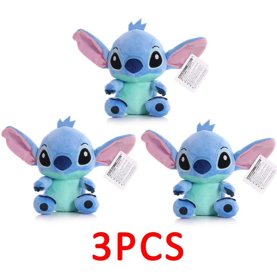 Stitch Stuffed Plush Models Cartoon Stuffed Plush Dolls Anime Plush Baby Toys Kawaii Kids Birthday Christmas Halloween Gift