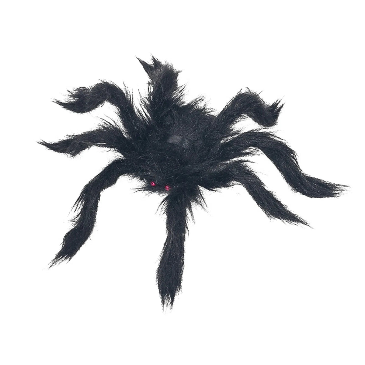 Spider Decoration Outdoor Black Soft Hairy Scary Spider