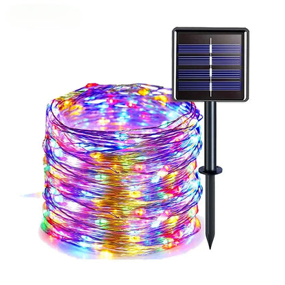 LED Solar Light Outdoor Garden Fairy String Light Led 6m/12m/23m/33m