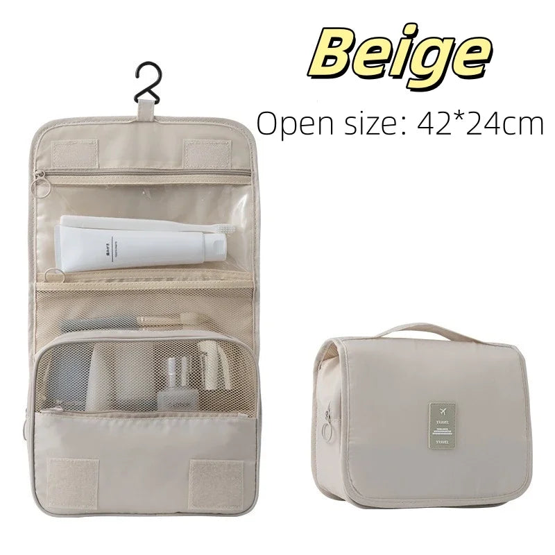 High Quality Travel Makeup Bag Waterproof Toiletries Organizer