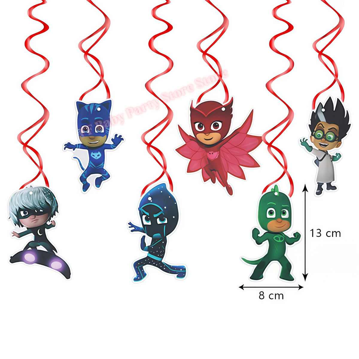 Super Hero PJed Mask Birthday Party Decoration Kids Boys Party Favors Plate Cup Balloon Banner Baby Shower Event Supplies Gifts