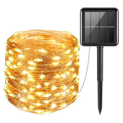 LED Solar Light Outdoor Garden Fairy String Light Led 6m/12m/23m/33m