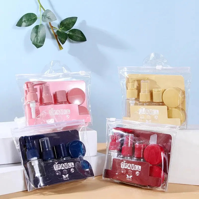 Travel Bottles Kit Leak Proof Portable Toiletry Containers Set