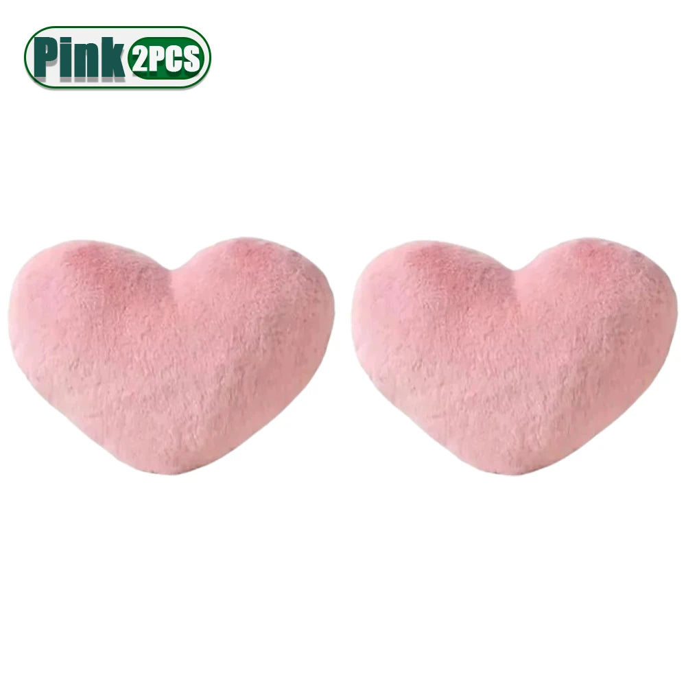 Heart Shaped Cushion 30x40cm Soft Pink Pillow Perfect Gift for Valentines Day Anniversary Adds Sweet Comfort and Back Support