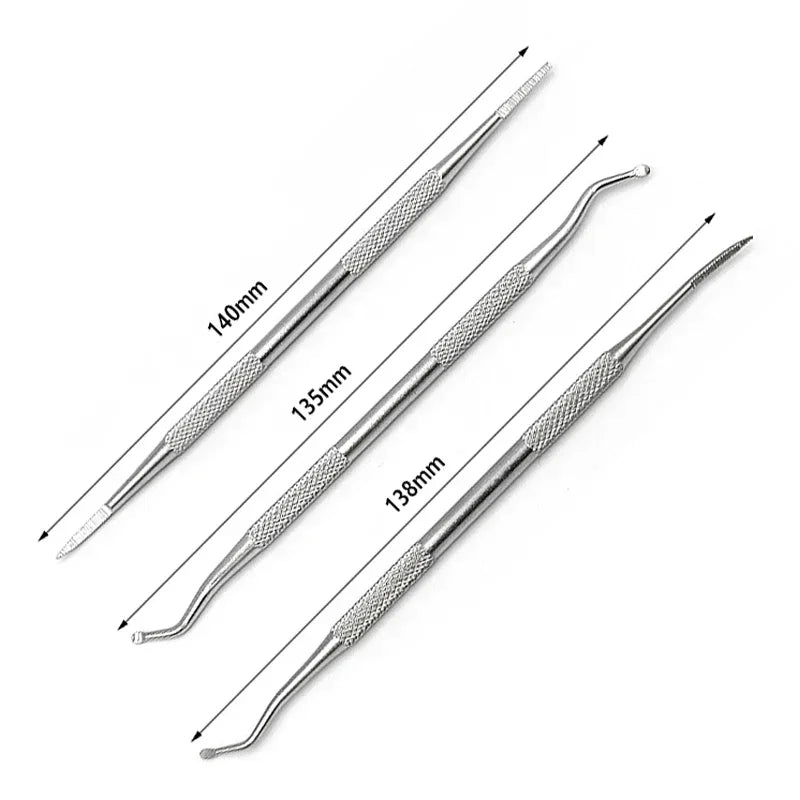 3/6Pcs Cuticle pushers, pedicure care tool, pedicure file, hard and hard skin remover, foot care tool, new beauty health tools