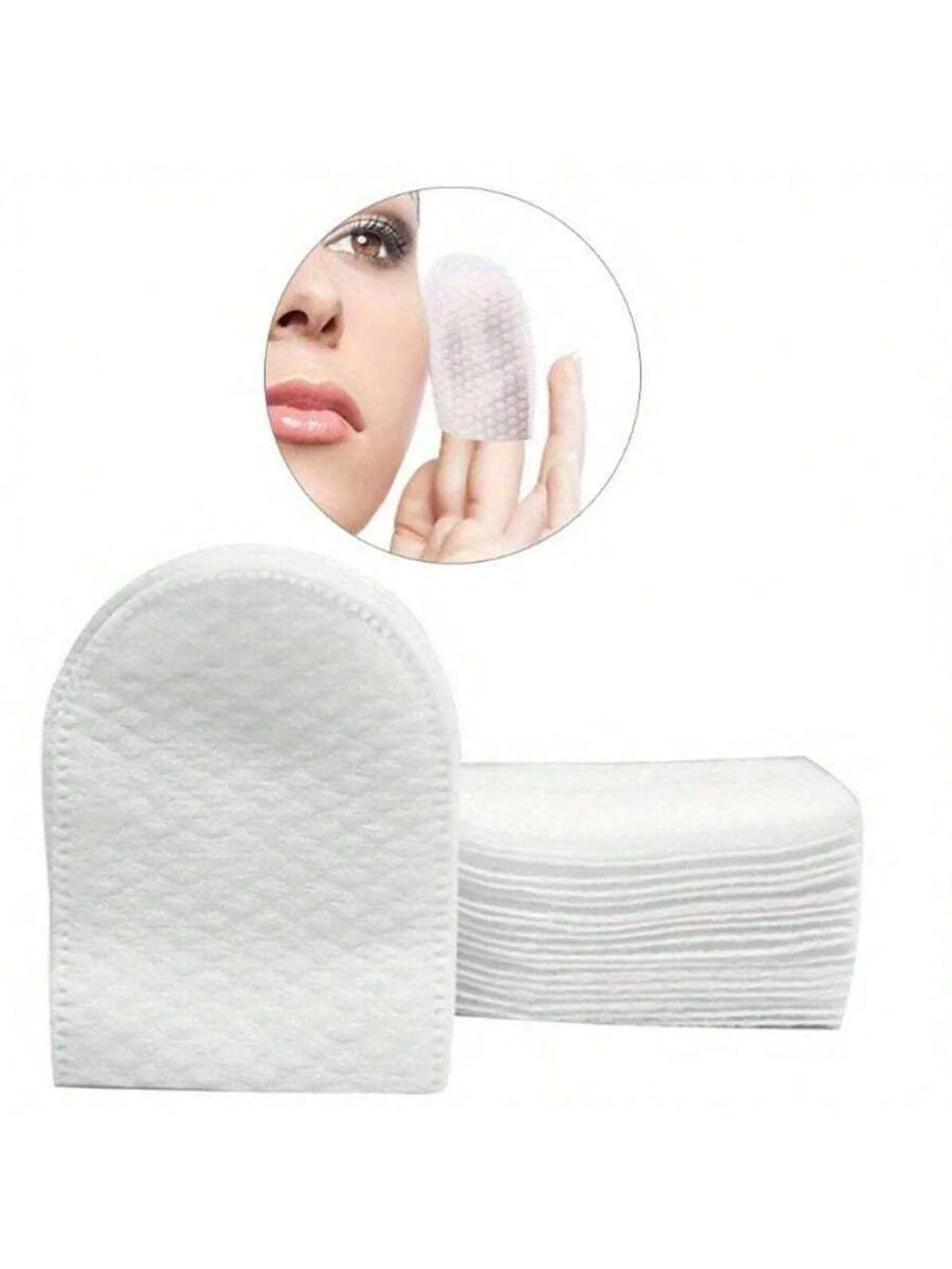 30Pcs/50Pcs/100Pcs Disposable Finger-Glove Type Makeup Remover Cotton Pads