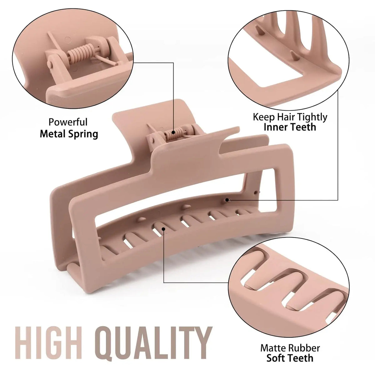 5 Inche Extra Large Claw Clips for Thick Hair and Long Hair