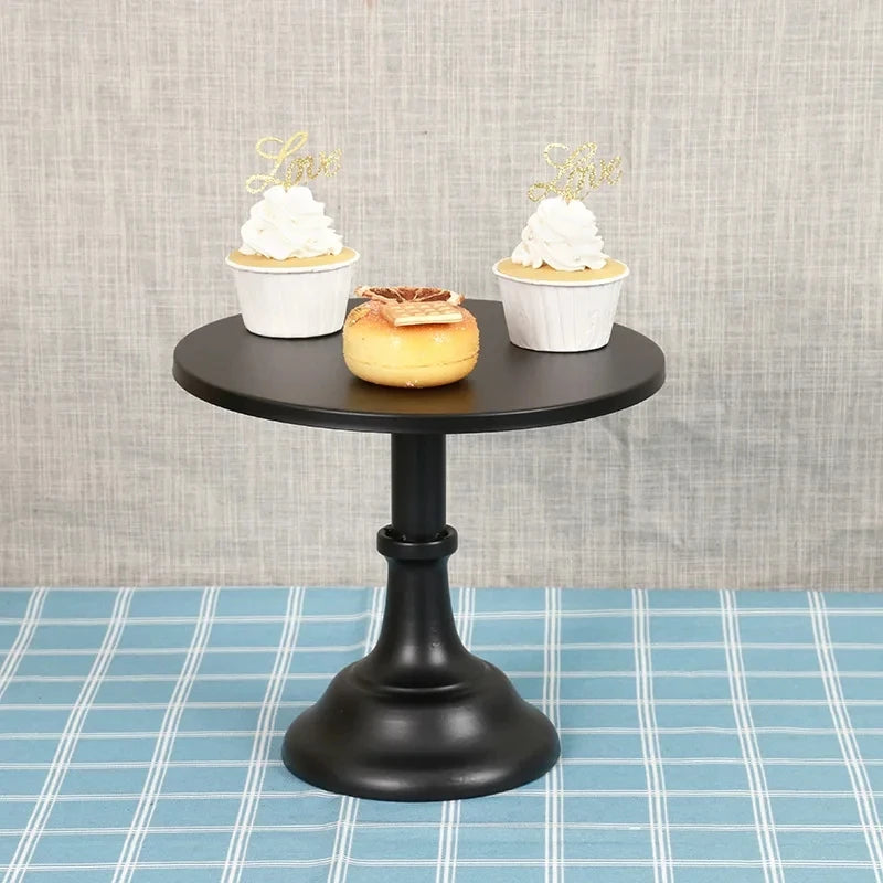 Wrought Iron Cake Stand Home Party Dessert Display Stand Wedding Decoration Birthday Cake Tray Afternoon Tea Fruit Dessert Tray