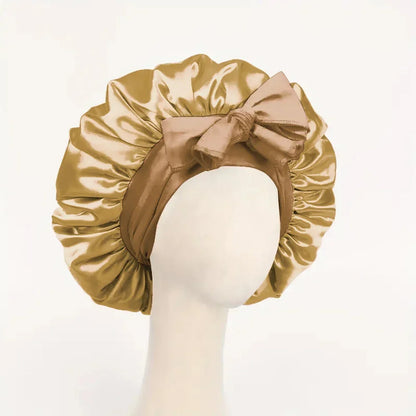Satin Bonnet Silk Bonnet Adjustable For Sleeping