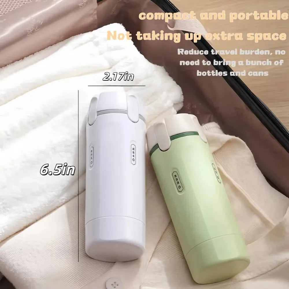 4-in-1 Travel Refillable Bottles, Portable Toiletries and Cosmetics Containers