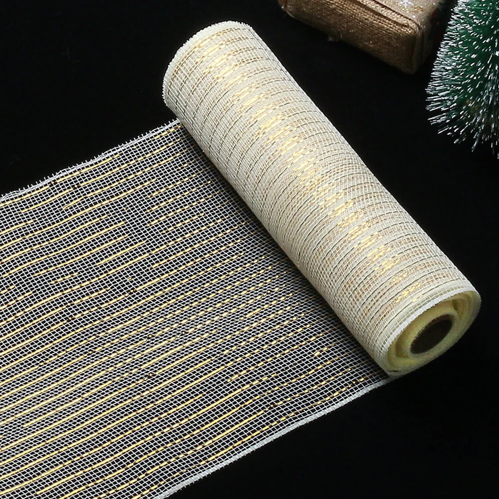 Christmas Decoration Ribbon Festive Bow Decor for Christmas & New Year Home Decorating