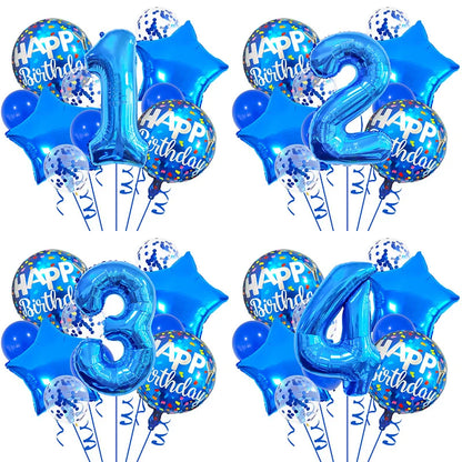 Number Balloon Party Decoration