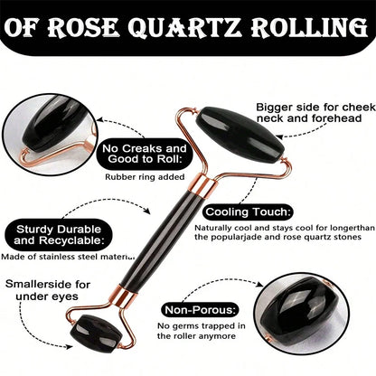 1/2/3pcs Ice Face Roller Facial Skincare Ice Roller Set,Facial Roller GuaSha FaceTool Set,Face Massage Roller Lifting