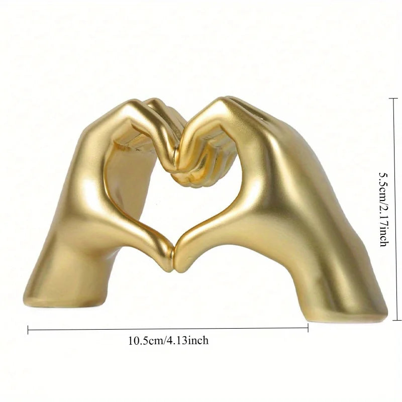 1pc Heart Shaped Table Statue Small Shelf Decor Aesthetic Cute Love Decorations Girlfriend Decor Living Room Accent Home