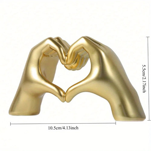 1pc Heart Shaped Table Statue Small Shelf Decor Aesthetic Cute Love Decorations Girlfriend Decor Living Room Accent Home
