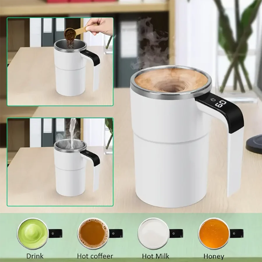 Stainless Steel Smart Coffee Cup