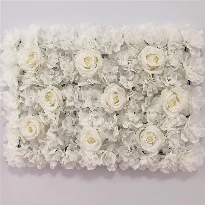 Artificial Flower Walls for Wedding Decoration BabyShow Decor Flowers Panel Christmas Home Backdrop Decor Flores Artificiales