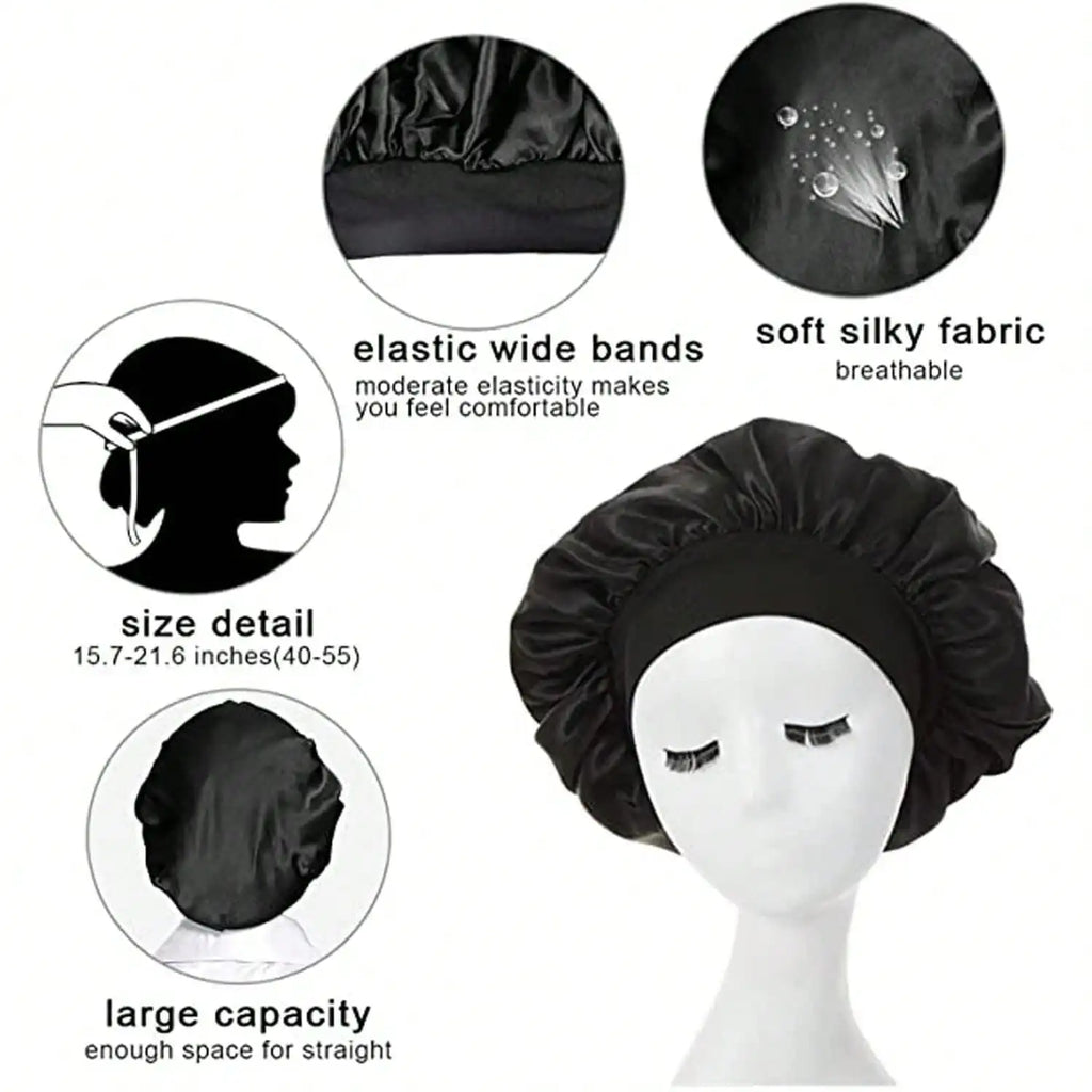 Heatless Curling Rod Headband Lazy Hair Curler No Heat Hair Rollers Curls Sleeping Soft Flexi Rod with Bonnet Hair Styling Tools