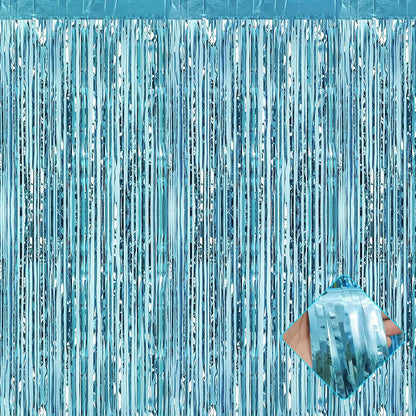 1m*2m Rain curtain party decoration Mother's Day birthday wedding bachelor party graduation merry Christmas backdrop curtain