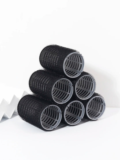 6PCS Heatless Self-Grip Curling Rods – No Heat Needed