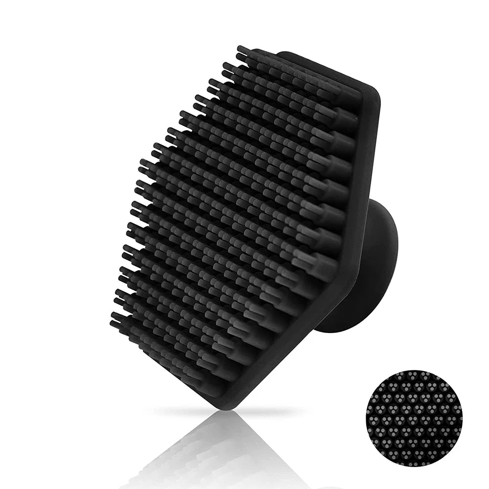 1 Silicone Facial Cleaning Brush Scrubber Silicone Miniature Face Deep Clean Shave Massage Face Scrub Brush Face Cleaner For Men