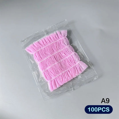 20/50/100pcs Disposable Spa Headbands Soft Non- Elastic Facial Hair Bands For Sauna