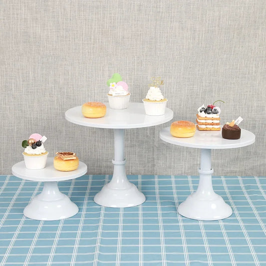Wrought Iron Cake Stand Home Party Dessert Display Stand Wedding Decoration Birthday Cake Tray Afternoon Tea Fruit Dessert Tray