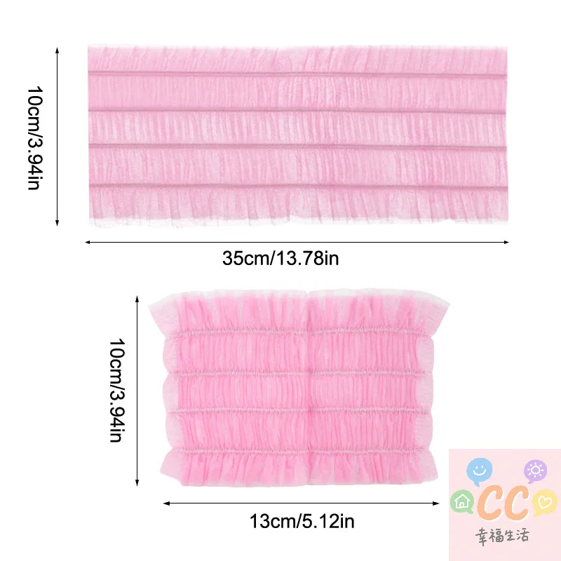HUA HUA 20/50/100pcs Disposable Spa Headbands Soft Non- Elastic Facial Hair Bands For Sauna, Facial Cleansing, Skincare & Makeup