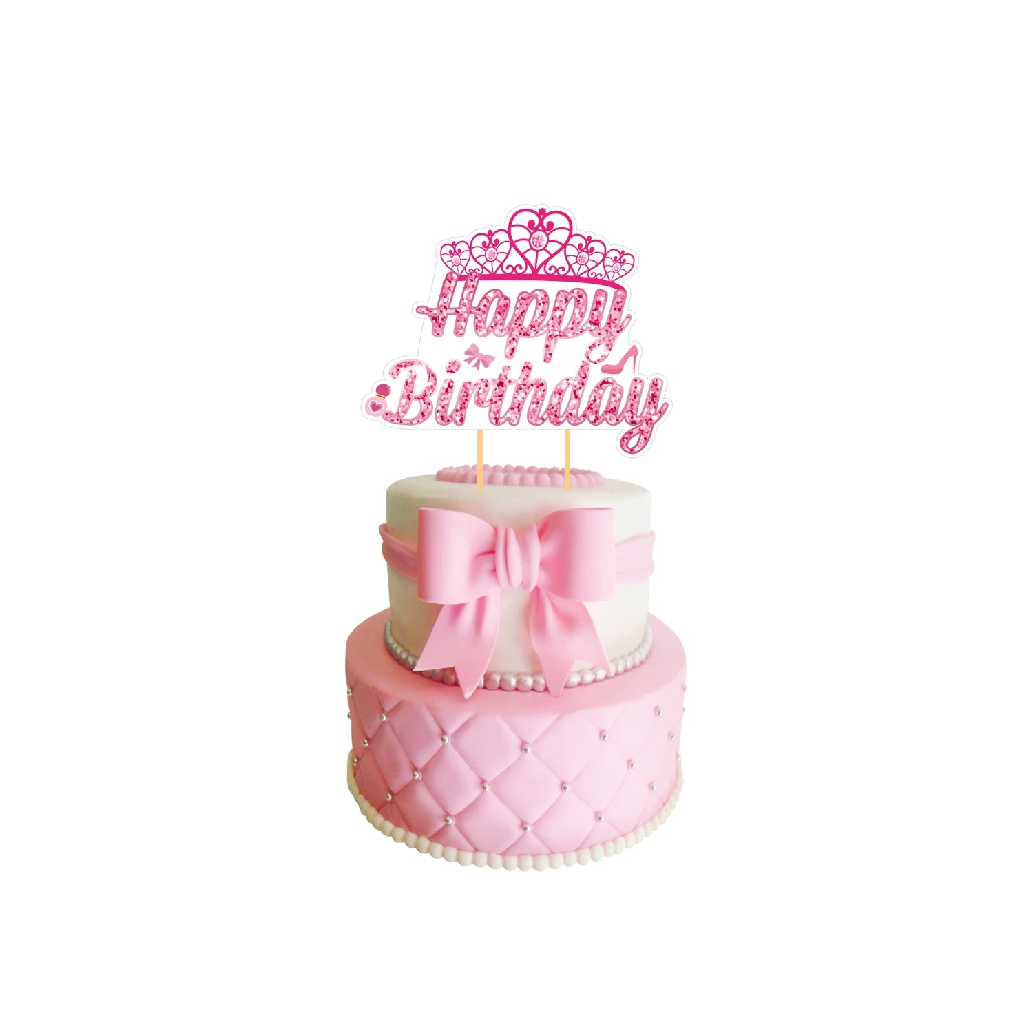 New Princess Birthday Party Decoration Tableware Pink Princess Theme Plates Cups Napkins Ballon Girl Birthday Party Supplies kit